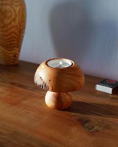 Premium Handcrafted Timber Candle Holder Wooden Square <b>Tea</b> <b>Light</b> Holders Set of 3 for Home Decoration Candle Stand - Product Image 4