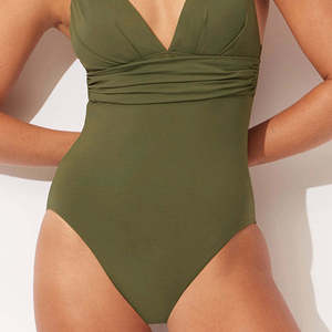 Trajes de Baño Personalizados 2026 con Logotipo Personalizado, Fabricante de Bikinis de Marca Privada OEM, Trajes de Baño de Una Pieza de Alta Calidad para OEM - Product Image 1