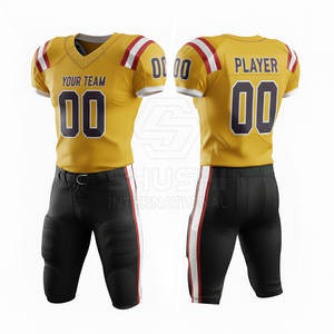 Maillots de football américain 2026 personnalisés en usine, respirants, 100 % polyester, faible MOQ, vente en gros - Product Image 6