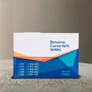 Fils orthodontiques en nickel-titane à courbe inversée, fils d'arc super élastiques ronds pour appareils dentaires, fournisseur OEM manuel - Product Image 2