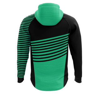 Sudadera Deportiva Gaélica de Alta Calidad con Logotipo Personalizado, Sudadera Unisex con Cremallera Completa para Hurling, OEM ODM - Product Image 6