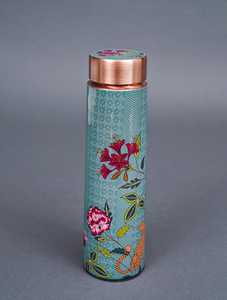 Botella de Agua Vintage con Diseño Bohemio, de Cobre Ecológico, Apta para Lavavajillas, con Tapa de Rosca a Prueba de Fugas, para el Regreso a Clases - Product Image 5