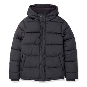 2024 hommes de haute qualité rempli de polyester doudoune hiver col montant décontracté OEM motif Polyester à la mode - Product Image 3