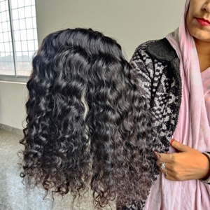 Extensions de cheveux humains bouclés crépus, bruts, non traités, vietnamiens, à trame simple, en gros, à prix réduit, offre spéciale - Product Image 5