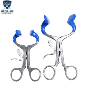 เครื่องมือถ่างปากสัตว์แบบพรีเมียม ทำจากสแตนเลสสตีล ใช้ซ้ำได้ สำหรับการตรวจทางทันตกรรมสัตว์และการผ่าตัด - Product Image 6