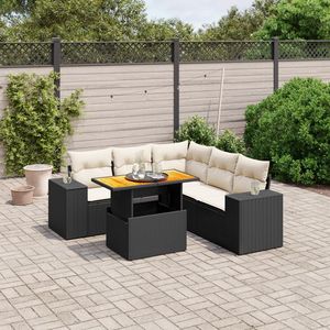 Conjunto de Sofás Negros para Jardín - Product Image 1