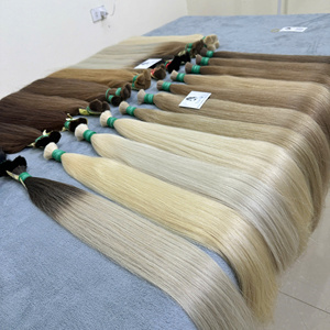 Extensiones de Cabello Humano Virgen Vietnamita 100% Natural de Alta Calidad, Grado 12A, al Por Mayor, Lisas # Proveedores de Cabello Virgen al Por Mayor en Color 613, 100% Natural - Product Image 3