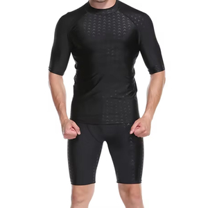 Traje de Baño de una Pieza Ligero, Cómodo y Antiarrugas para Hombre, con Mangas Largas y Pantalones, Marca Personalizada, Precio Económico - Product Image 4