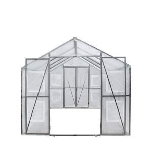 8 'X 13' TMG-GH813 serra per coltivare la tenda 20 Mil Ripstop rete Leno copertura in PVC zincato telaio in acciaio finestre avvolautiche per - Product Image 5