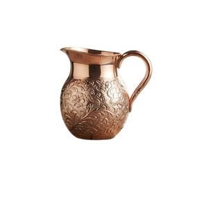 Wholesale 1L Copper Water Pitcher Handmade Design <b>Jug</b> Metallic Kitchenware Copper <b>Jug</b> For Home Tabletop - Product Image 4