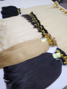 Vietnam 100% | Premium Bulk Baby & Virgin Human Hair | Natural Straight| Full Cuticle | No <b>Tangle</b> | OEM Price - Product Image 1