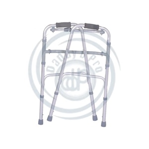 Exercices de soins de santé marcheur marcheur pliant en aluminium pour adultes marcheur pliant à cadre de mobilité pour personnes handicapées et âgées - Product Image 2