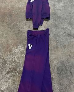 Joggers Oversize Taille Haute en Molleton Bouclette, Pantalon de Survêtement Ample Effet Usé, 100% Coton, Lavage Coloré, Taille 6XL - Product Image 6