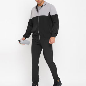 Chándal Deportivo Informal de Invierno para Hombre, de Alta Calidad, con Cierre, en Color Sólido, de Poliéster/Algodón, para Entrenamiento Deportivo al Aire Libre y Running - Product Image 3