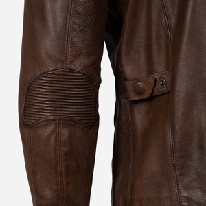 Chaqueta Utilitaria de Cuero Elite "Solo Rider" Expedition |   Ropa Exterior de Alta Gama para Hombre y Mujer, Diseño Ergonómico para Ciclismo - Product Image 6