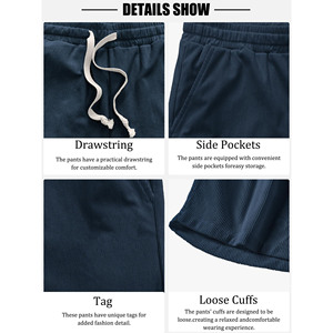Pantalones cortos deportivos de alta calidad para hombre, pantalones cortos personalizados para correr, pantalones cortos de gimnasio, transpirables, de cintura media, informales, con estampado en relieve 3D - Product Image 4