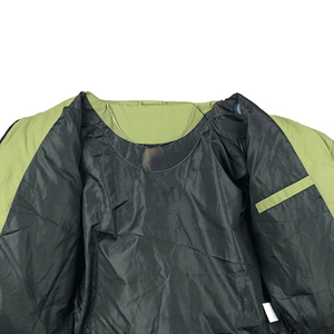 Chaqueta Bomber Unisex Verde Oliva con Capucha, Transpirable, de Secado Rápido, Estilo Urbano, Ropa de Invierno, Lona, Poliéster, Acolchado, Corte Regular - Product Image 3