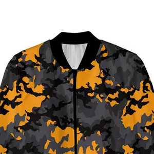 Chaqueta Varsity Estilo Béisbol Personalizada al por Mayor para Hombre, Cuello Alto de Satén de Primera Calidad, Impresión por Sublimación de Invierno, Ecológica - Product Image 3