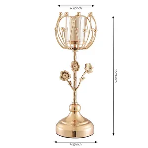 Nuevo Portavelas de Metal Hecho a Mano, Decoración Moderna para el Hogar, para Dormitorio o Sala de Estar, Tendencia Mundial Reciente - Product Image 2