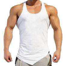 Camiseta Deportiva de Alta Calidad para Hombre, de Secado Rápido, para Gimnasio, Entrenamiento, Fitness, Chaleco sin Mangas, Logotipo Personalizado - Product Image 2