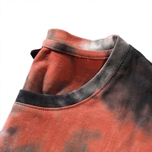 Venta al por mayor liso algodón tie Dye camiseta en blanco tie Dye hombres camisetas 100% algodón tie Dye camisetas unisex para hombres camiseta personalizada - Product Image 3