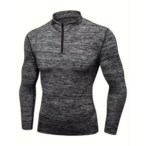 High Performance <b>Compression</b> Base Layer <b>Shirt</b> | Breathable Stretch Spandex/Polyester Fabric | <b>Men's</b> Full Sleeve UPF50+ Anti-UV - Product Image 1
