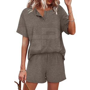 Nuevo Conjunto de Shorts de Verano 2026 para Mujer, Traje Corto Elegante con Tela Ligera, Top Moderno y Prenda Informal para el Verano - Product Image 2