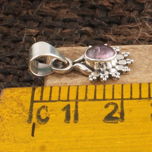 Pendientes de Cuarzo Rosa Natural, Plata de Ley .925, Cristal Curativo, Piedras de Amor, Joyería de Grado AAA para el Chakra del Corazón, Venta al Por Mayor - Product Image 4