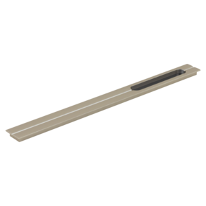 Poignée de porte minimaliste moderne en aluminium, profilé de bordure monté en surface, pour porte à panneau plat, quincaillerie de mobilier pour la maison et la chambre - Product Image 5