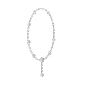 สร้อยคอทองคำ 14k ประดับมรกต/เพชรรูปหยดน้ำ/รูปไข่/รูปทรงกลม สำหรับเจ้าสาว |   เพชรที่เพิ่งเพาะเลี้ยง - Product Image 5