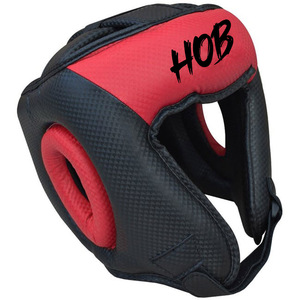 HOB <b>Boxing</b> Head Guard PU Leather Black Protective <b>Headgear</b> for Adults Unisex Sport Equipment - Product Image 5