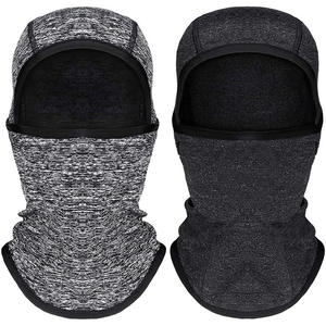 Cagoule de ski ajustable 100 % polyester pour sports d'hiver, coupe-vent en polaire, cache-cou chaud personnalisable pour enfants, doublure cycliste - Product Image 1