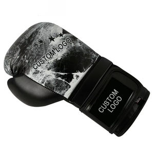 ถุงมือชกมวยหนังแท้คุณภาพดีที่สุด ขายส่งระดับมืออาชีพ แห้งเร็ว สกรีนโลโก้ได้ ปิดแบบตีนตุ๊กแก สวมใส่ง่าย - Product Image 6