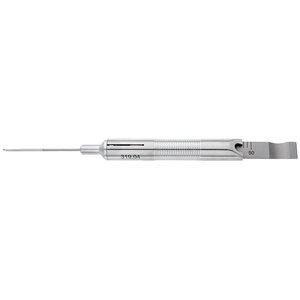Jauge de profondeur orthopédique, instrument chirurgical pour la mesure précise de la profondeur d'insertion des vis osseuses et de la longueur des trous de perçage, pour l'aide à la mesure. - Product Image 1