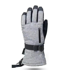Guantes de Esquí de Invierno de Color Sólido de Alta Calidad, Nuevo Estilo, de Cuero, Calefactables, Impermeables, de Dedo Completo, Ligeros, con el Mejor Agarre - Product Image 4