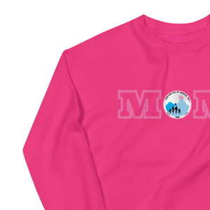 Sweat-shirt unisexe rose vif à col rond, pull en molleton graphique à manches longues, décontracté, mode hiver, vêtement de tous les jours - Product Image 4