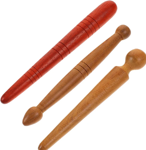Barra de madera larga y curva con varias cuentas móviles para un masaje espalda relajante, disponible a precios de mayorista. - Product Image 3