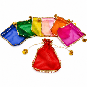 Sac en organza pour cadeaux de mariage, cadeaux de retour, emballage de bijoux, cadeaux festifs et décorations de fête - Product Image 1