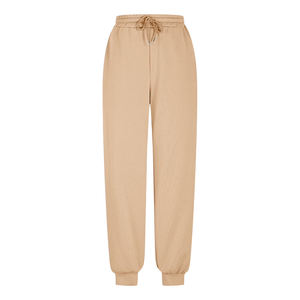 Conjunto de sudadera con capucha y pantalones deportivos para mujer, de color sólido, informal, de punto, de manga larga, para otoño. - Product Image 6