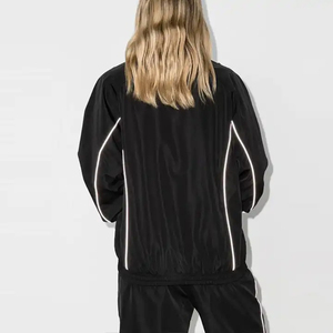<b>Women's</b> Lightweight Nylon Waterproof <b>Jacket</b> and Windbreaker Pants Printed Streetwear Wind Breaker Tracksuit for Winter Season - Product Image 4