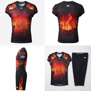 Trending American Football Uniform Custom Team Jersey <b>Pants</b> Sublimated Sportswear MALUZA INDUSTRIES - Product Image 6