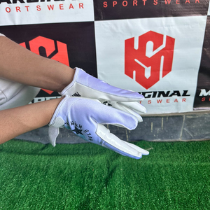 Guantes de Fútbol Americano Unisex Personalizados de Alta Calidad, Antibacterianos, Último Modelo de Ropa Deportiva, Guantes de Fútbol Americano Unisex con Logotipo Personalizado - Product Image 4