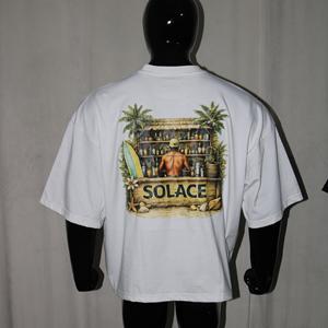 T-shirt blanc épais 300 GSM, streetwear, 100% coton, impression DTF, tailles américaines, impression intégrale, URBAN PRODUCTIONS - Product Image 6