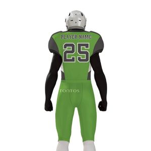 Maillots et uniformes de football américain unisexes les plus vendus, respirants, à séchage rapide, à manches courtes pour adultes et jeunes - Product Image 4