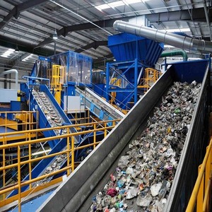 Maquinaria de tratamiento de residuos de renovación urbana, equipo de trituración de residuos sólidos municipales ecológico para clasificación de reciclaje de recursos - Product Image 1