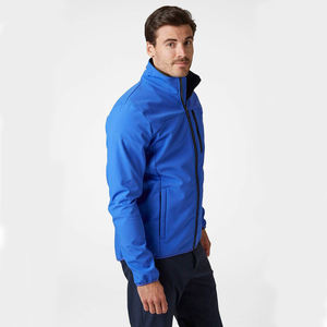 Chaqueta Softshell Unisex al por Mayor, Estilo Urbano, de Secado Rápido, con Cuello Mao, Cremallera de Lona, Teñido Liso, Logotipo Personalizado, para Otoño - Product Image 6