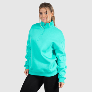Sudadera de Mujer Vintage Ecológica Personalizada, Cuello Redondo, Estilo Casual, Hombros Caídos, Corte Holgado, Manga Larga, para Invierno - Product Image 1