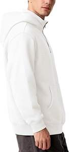 Sweat à capuche zippé 400 g/m² pour homme, en molleton de coton et polyester, vente en gros, logo personnalisé, streetwear d'hiver, Pakistan Micah Corp - Product Image 2