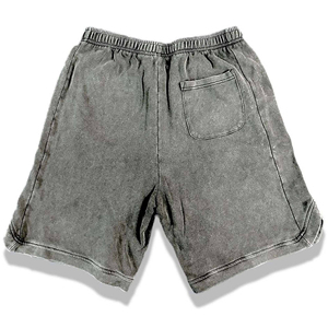 Shorts de basket personnalisés pour hommes, en coton, amples, décontractés, style streetwear hip-hop, pantalons d'été vintage pour hommes - Product Image 3