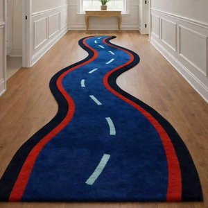 Tapis en laine tuftés à la main au design moderne personnalisé 2026 – Vente en gros de tapis tuftés à la main pour salon – Textiles indiens H/L - Product Image 1